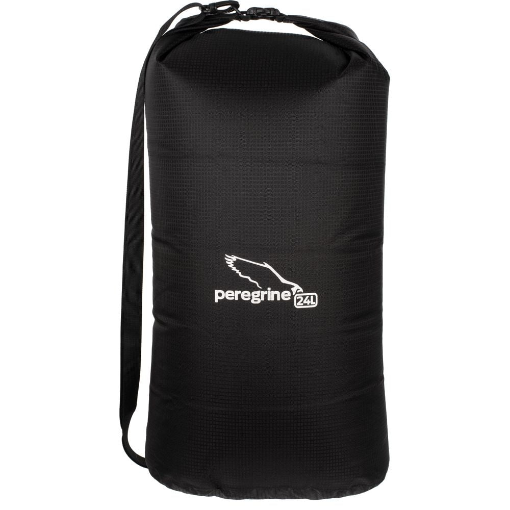 Peregrine Heavy Duty, Utlra Strong and Durable, Tough Dry Bags, 24L, Black