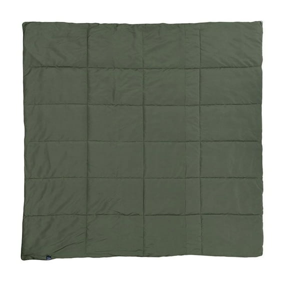 Peregrine Link-Up Synthetic Camping Quilt, Olive Green, Double