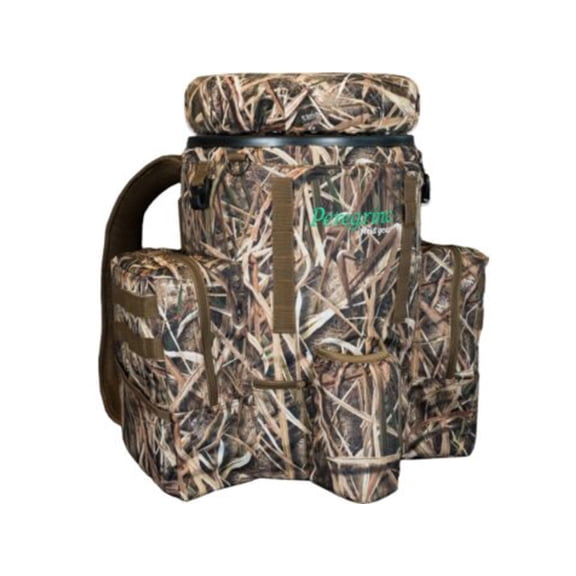 Peregrine Field Gear Insulated Venture Bucket Pack Pro 6 Gallon Soft Cooler, Shadow Grass Blades Camo