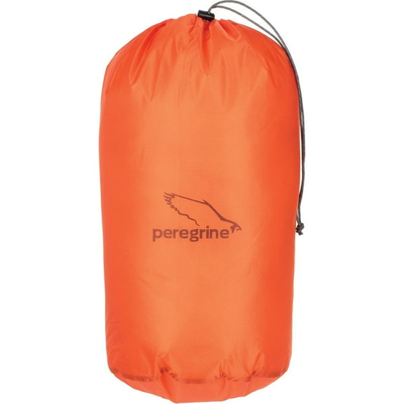 Peregrine Stuff Sack, Great for Organization and Camping, 10L, Orange