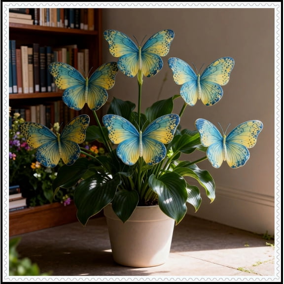 Perennial Butterfly Flower Hostas— Low-Maintenance-Spotted Hostas  — Perennial Garden Favorites — An Ideal Choice(Non-Artificial)-10 color options