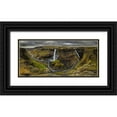 thumbnail image 1 of Perez Aamp, Alvaro 18x10 Black Ornate Wood Framed with Double Matting Museum Art Print Titled - Land Of Waterfalls, 1 of 4