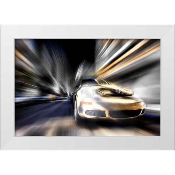 Perez, Eliran 14x11 White Modern Wood Framed Museum Art Print Titled - Untitled