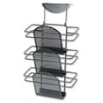 thumbnail image 1 of Perf-Ect Partition Additions Three-Pocket Organizer 12 1/2 x 21 3/8, Black, 1 of 4