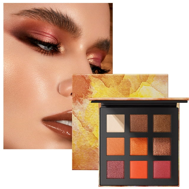 Perfect 10 Eyeshadow Palette, Highly Pigmented Eye Makeup Eyeshadow