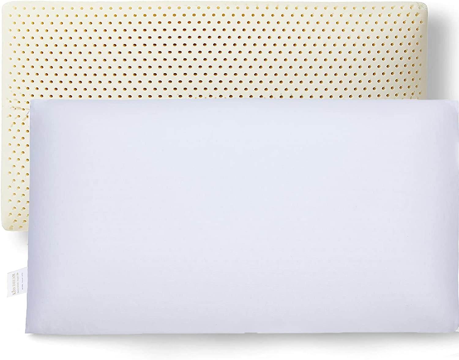 Perfect 100 Talalay Latex Pillow Extra Soft Latex Pillow for Sleeping (King Size) Bed Pillow