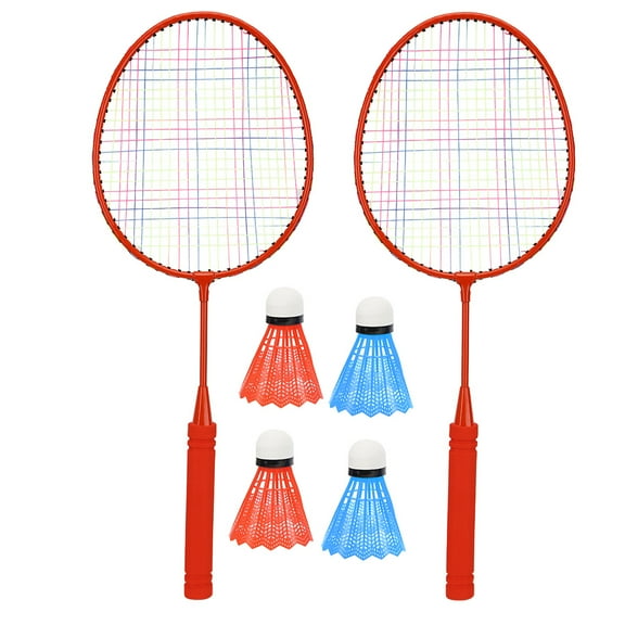 Perfect 3-12 Year Old Outdoor Sports Equipment for Practical Fun Red Kids' Badminton Rackets