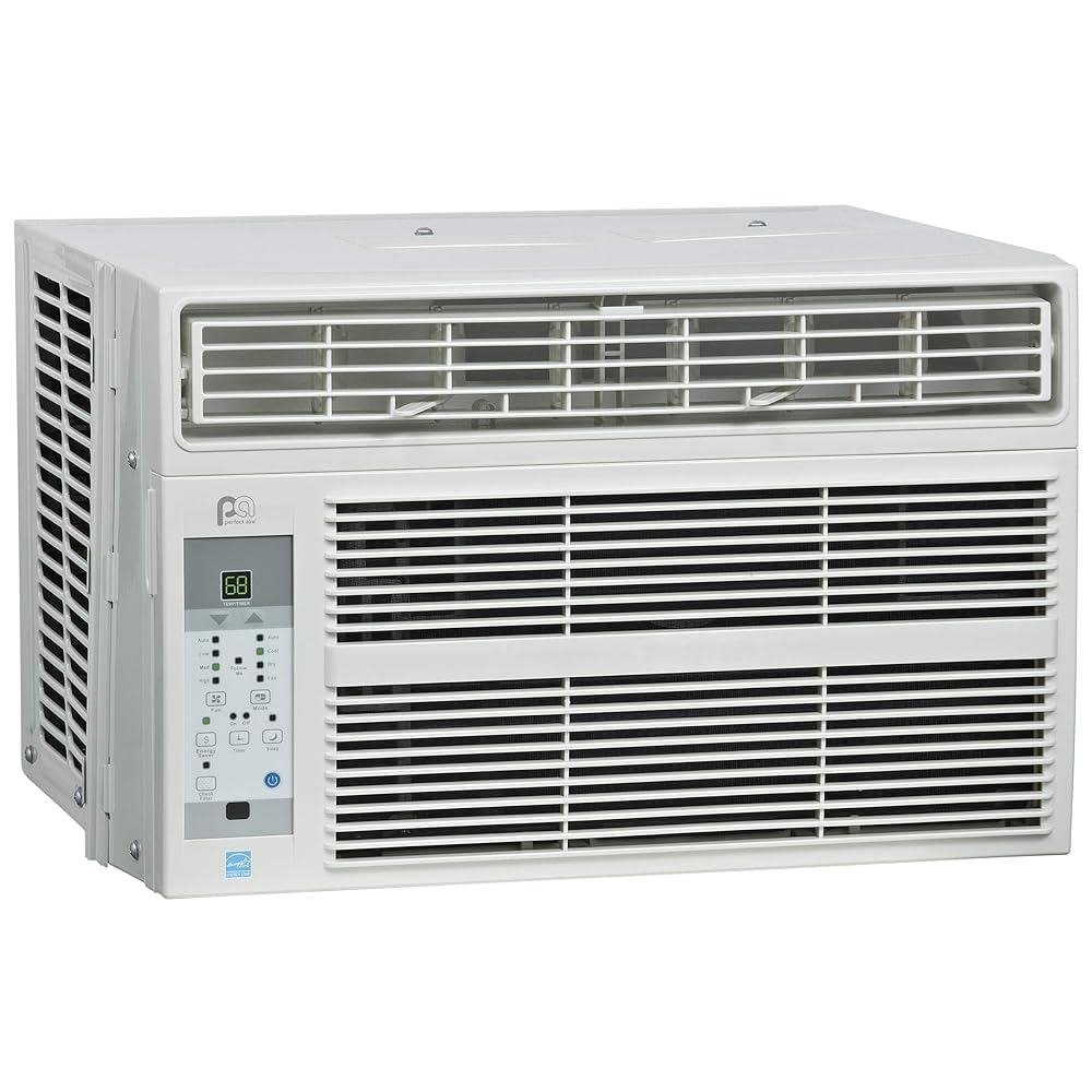Perfect 4PAC6000 6,000 BTU Window Air Conditioner With Control, EER 12.