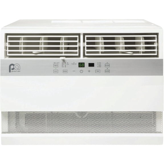 Perfect Aire 12,000 BTU Window Air Conditioner With Electric Heater - Pack of 6