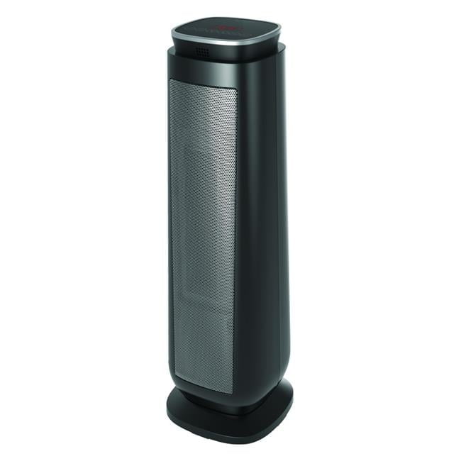 Black Ceramic Electric Tower Heater with Thermostat