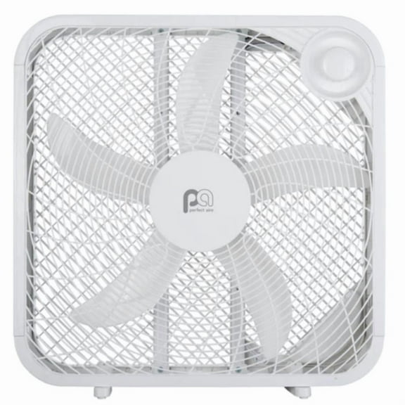 Perfect Aire 20 in 3-Speed Box Electric Household Fan