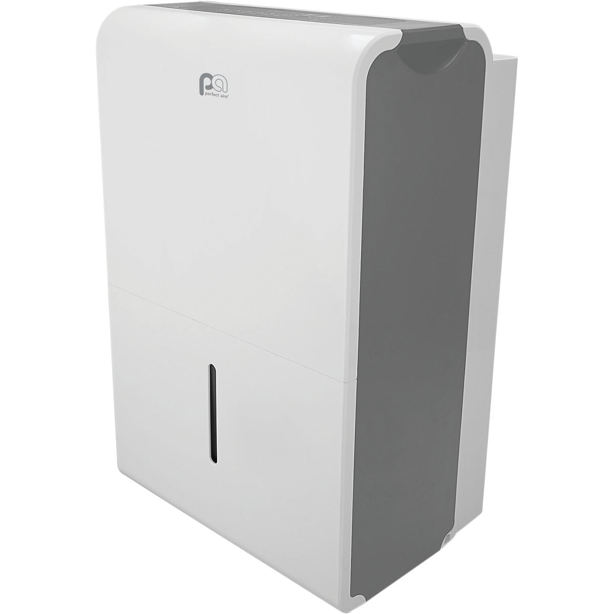 Perfect Aire Dehumidifier 3,000 Sq Ft - Energy Star, Continuous Drain, Ultra-Quiet, White
