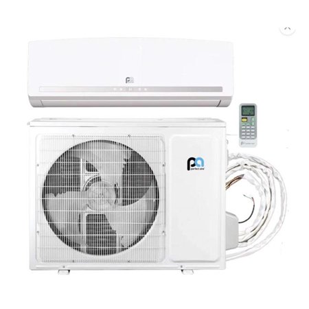 Perfect Aire 4027153 4th Generation 1 Zone 12000 BTU 22 SEER Quick Connect Mini Split Air Conditioner