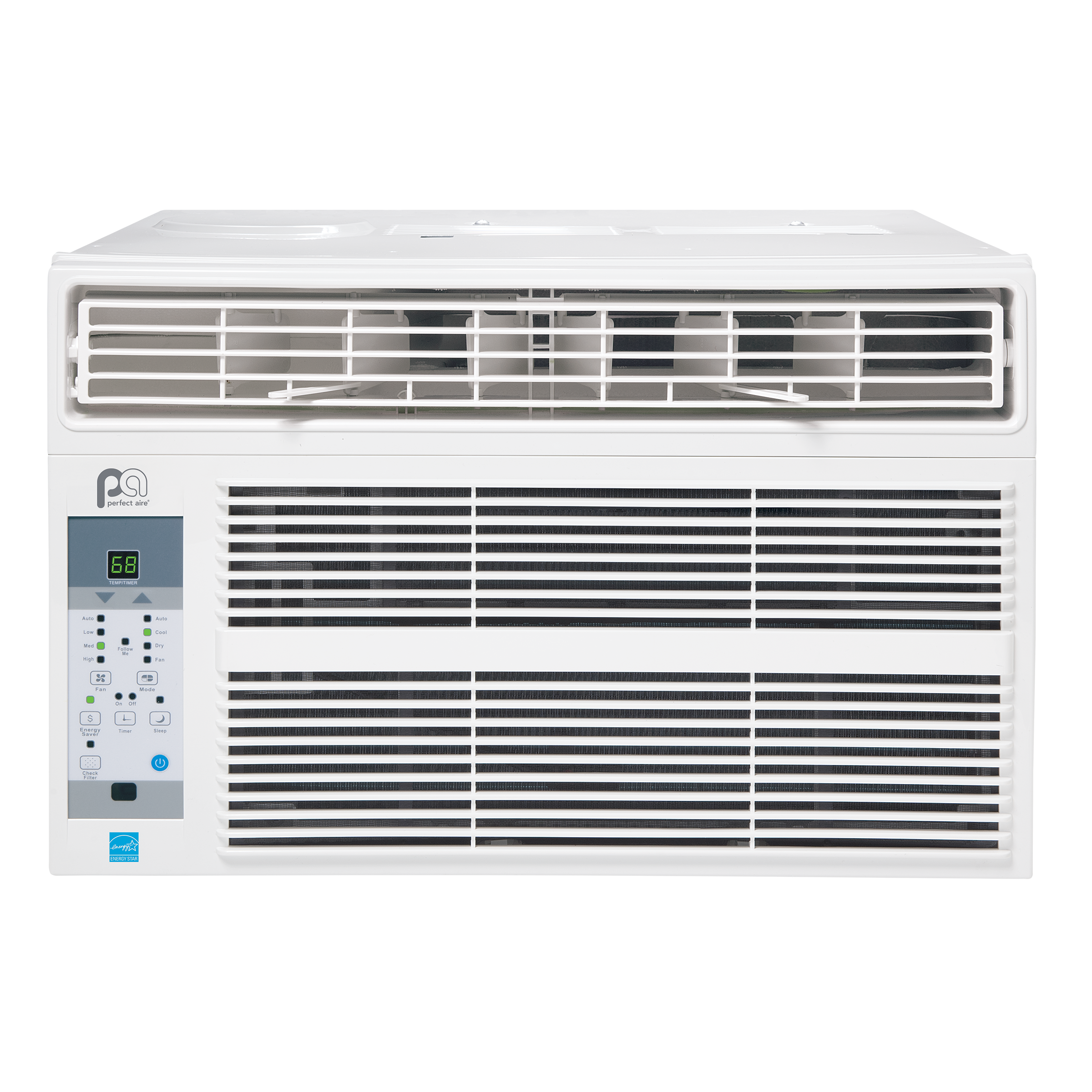 Perfect Aire 8,000 BTU 13.5 in. H x 18.5 in. W 350 sq. ft. Window Air Conditioner - image 1 of 3