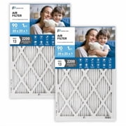 Perfect Aire Elite Air Filter MERV 13 - Electrostatically Charged Pleated Dual Airflow HVAC Filter - Lasts 90 Days 2 Pack, 20x25x1
