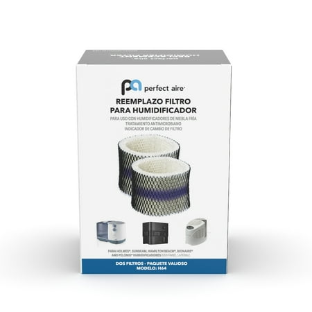 Perfect Aire H64 Evaporative Humidifier Wick Filter - Size: 6-1/4” x 7-1/16” OD x 1”
