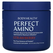 Body Health - Powder Perfect Amino Strawberry - 1 Each-6.88 Ounces