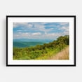 thumbnail image 1 of A Perfect August Afternoon in the Mountains of Virginia - Virginia Photography Landscape Nature Mountain Scenic Wilderness Forest Summer Black Framed Wall Art Print 5 x 7 inches, 1 of 4