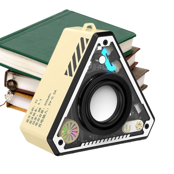 Perfect Back To School Gift For College Students 2025 Best Gifts For Boyfriend DOVVEE Mini Portable Wireless Bluetooth Speaker With Lights And Lanyard, TWS Dual Pairing For Music, Perfect For Outdoor