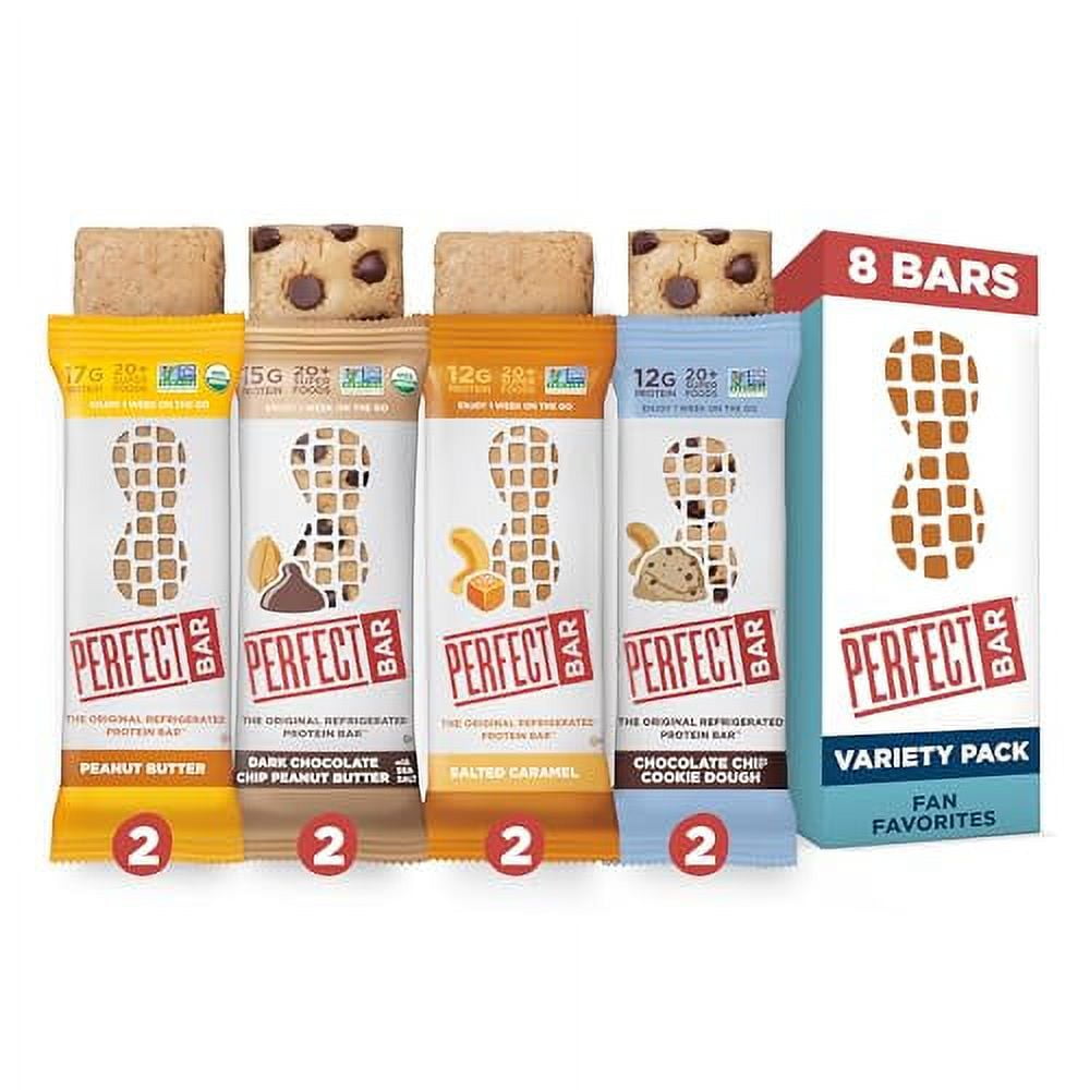 Perfect Bar, Best Sellers Variety Pack, Protein Bars, Gluten Free, Soy