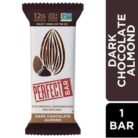 Perfect Bar Gluten-Free Dark Chocolate Almond Refrigerated Protein Bar, 2.2 oz