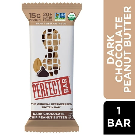 Perfect Bar Gluten-Free Dark Chocolate Chip Peanut Butter Refrigerated Protein Bar, 2.3 oz