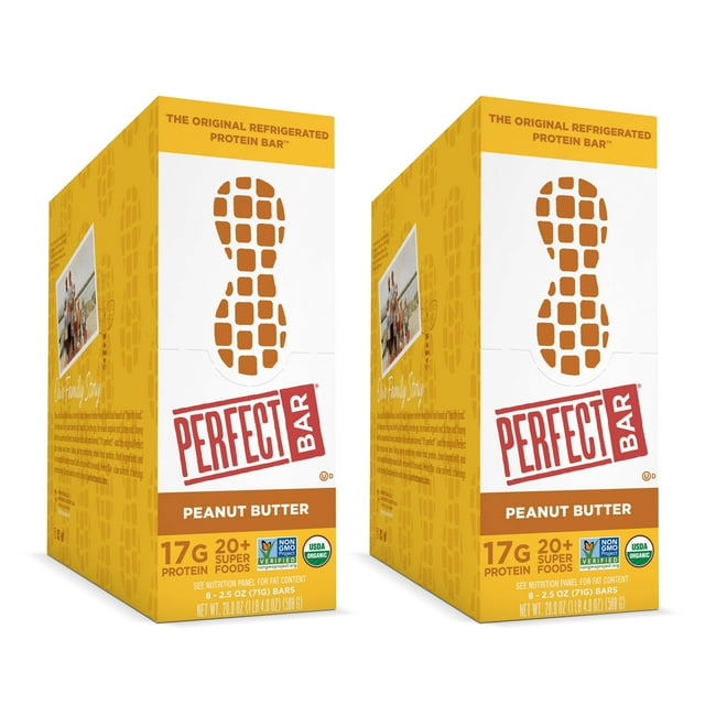 Perfect Bar, Peanut Butter Protein Bar, 16 Count