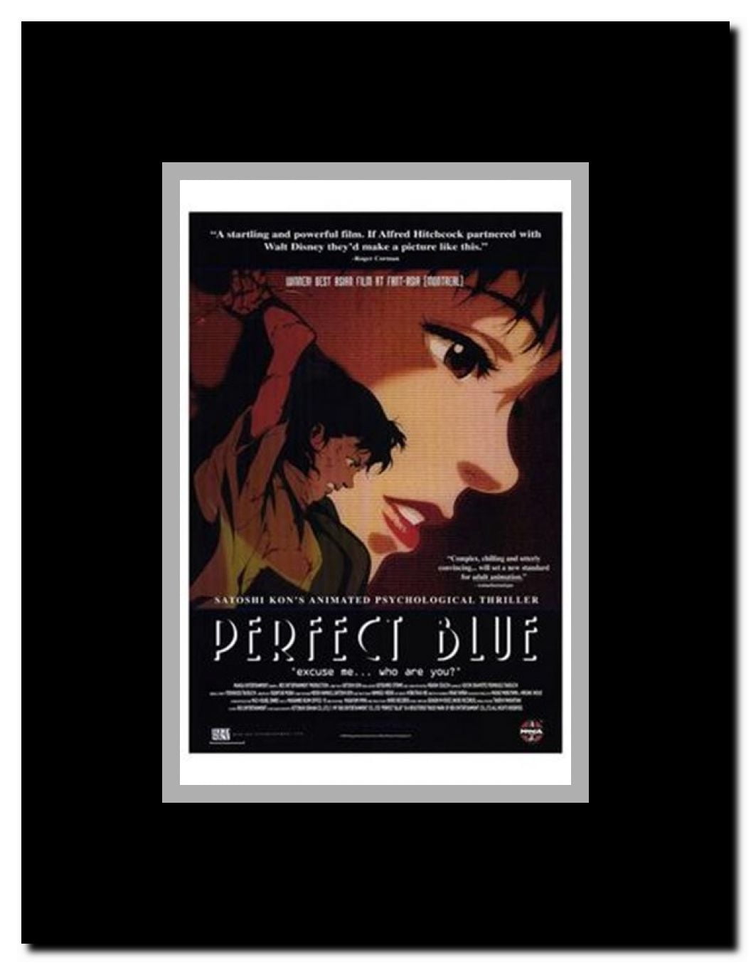 Perfect Blue Framed Movie Poster