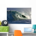thumbnail image 1 of Perfect Breaking Wave Wall Mural by Wallmonkeys Peel and Stick Graphic (36 in W x 24 in H) WM258027, 1 of 4