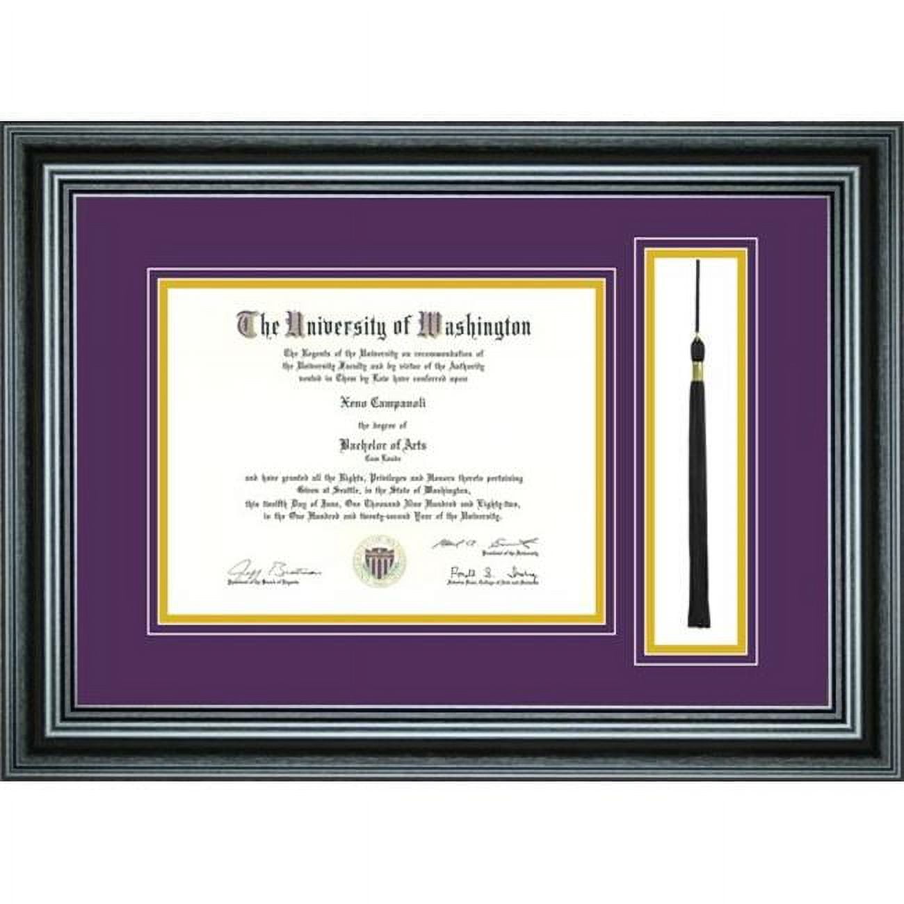 Perfect Cases 8.5 x 11 in. Single Diploma Frame with Tassel for Diploma