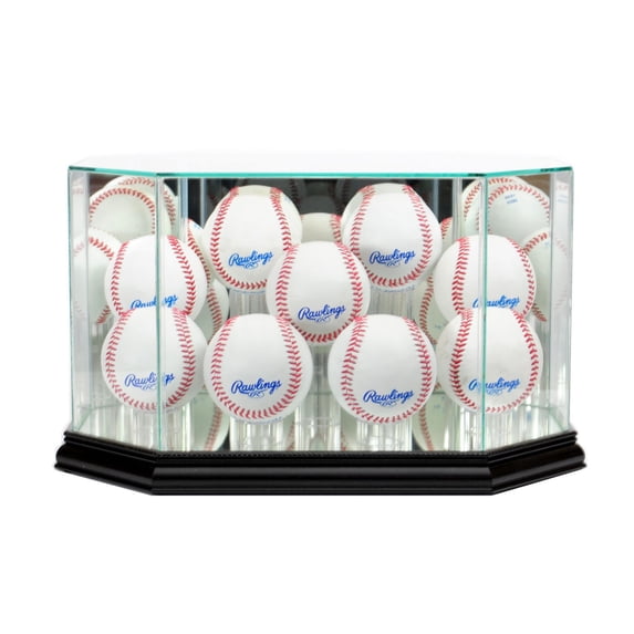 Perfect Cases - 9 Baseball Display Case, Black Finish