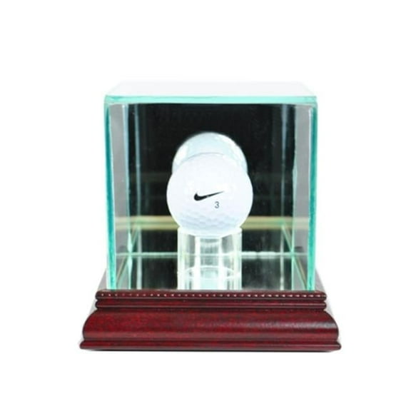 Perfect Cases - Golf Ball Display Case, Cherry Finish