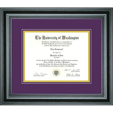 Perfect Cases PCFRM-D1PM1114 11 x 14 in. Single Diploma Frame for Diploma