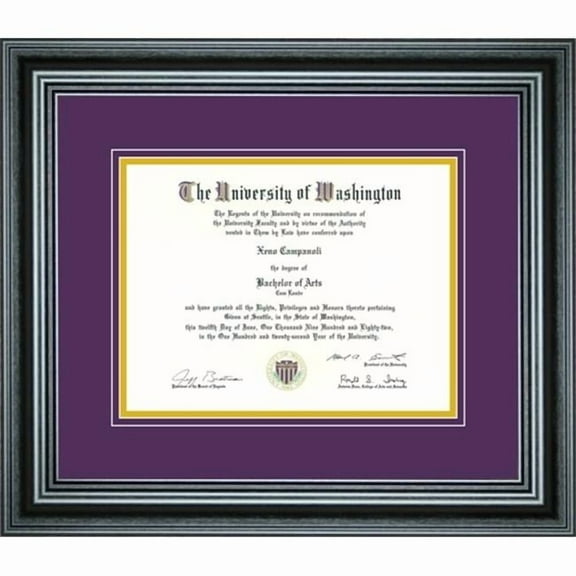 Perfect Cases PCFRM-D1PM1114 11 x 14 in. Single Diploma Frame for Diploma