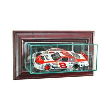 Perfect Cases WMSNSCR-C Wall Mounted 1-24th Nascar Display Case- Cherry