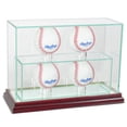 thumbnail image 1 of Perfect Cases and Frames Four Upright Baseball Display Case, 1 of 3