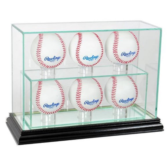 Perfect Cases and Frames Six Upright Baseball Display Case