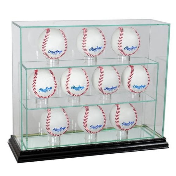 Perfect Cases and Frames Ten Baseball Upright Display Case