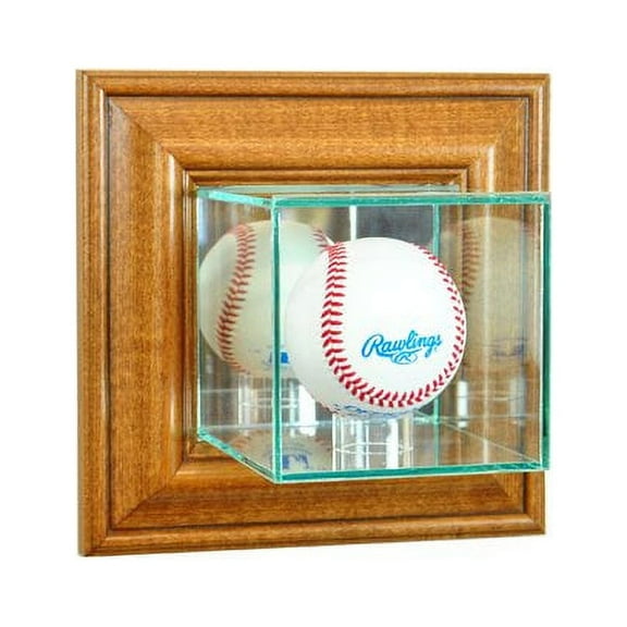 Perfect Cases and Frames Wall Mounted Baseball Display Case