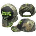 thumbnail image 1 of Perfect Catch Bass Fishing Embroidered Adjustable Cap Hat, 1 of 3