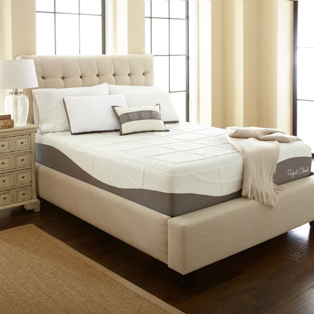 Full Plush Gel Memory Foam 12-Inch Mattress