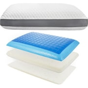 Perfect Cloud The Perfect Pillow Adjustable Cooling Gel Pillows for Sleeping, Dual Temperature Memory Foam Pillow, Standard