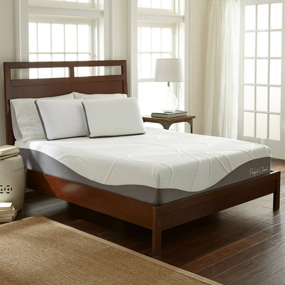 Perfect Cloud UltraPlush Memory Foam Mattress Charcoal-Infused Bed Foam, Queen 80” x 60” x 10”