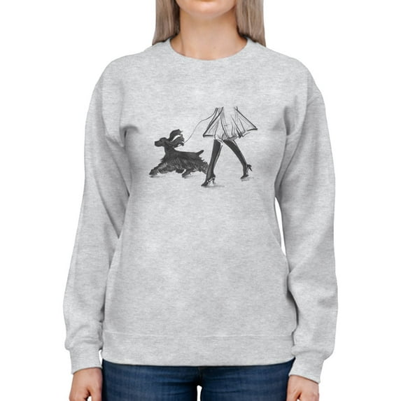 Perfect Companion I Sweatshirt Women -Ethan Harper Designs, Female 4X-Large