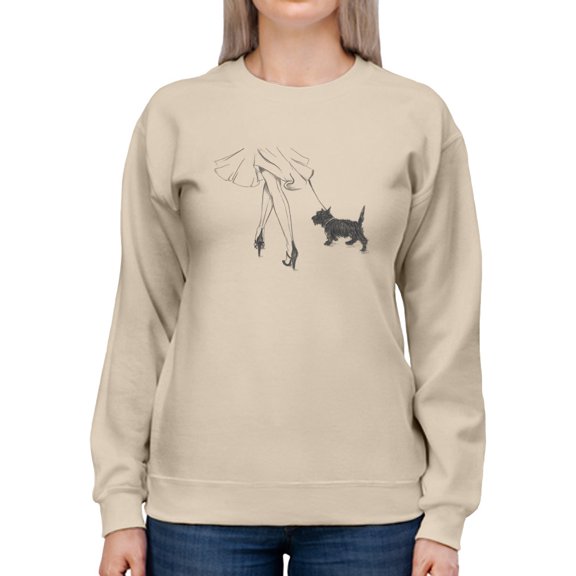Perfect Companion Iv Sweatshirt Women -Ethan Harper Designs, Female Small