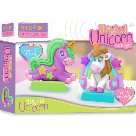 Perfect Craft Cast & Paint Magical Unicorns Kit with Perfect Cast Casting Material