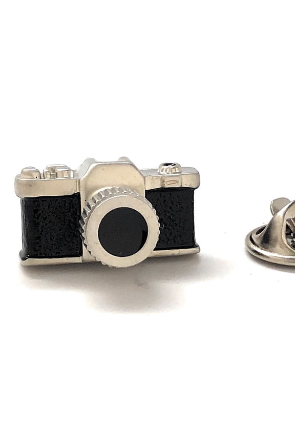 Lapel Pin Enamel Pin, Gift for Dad, Tie Pin, Camera Lover