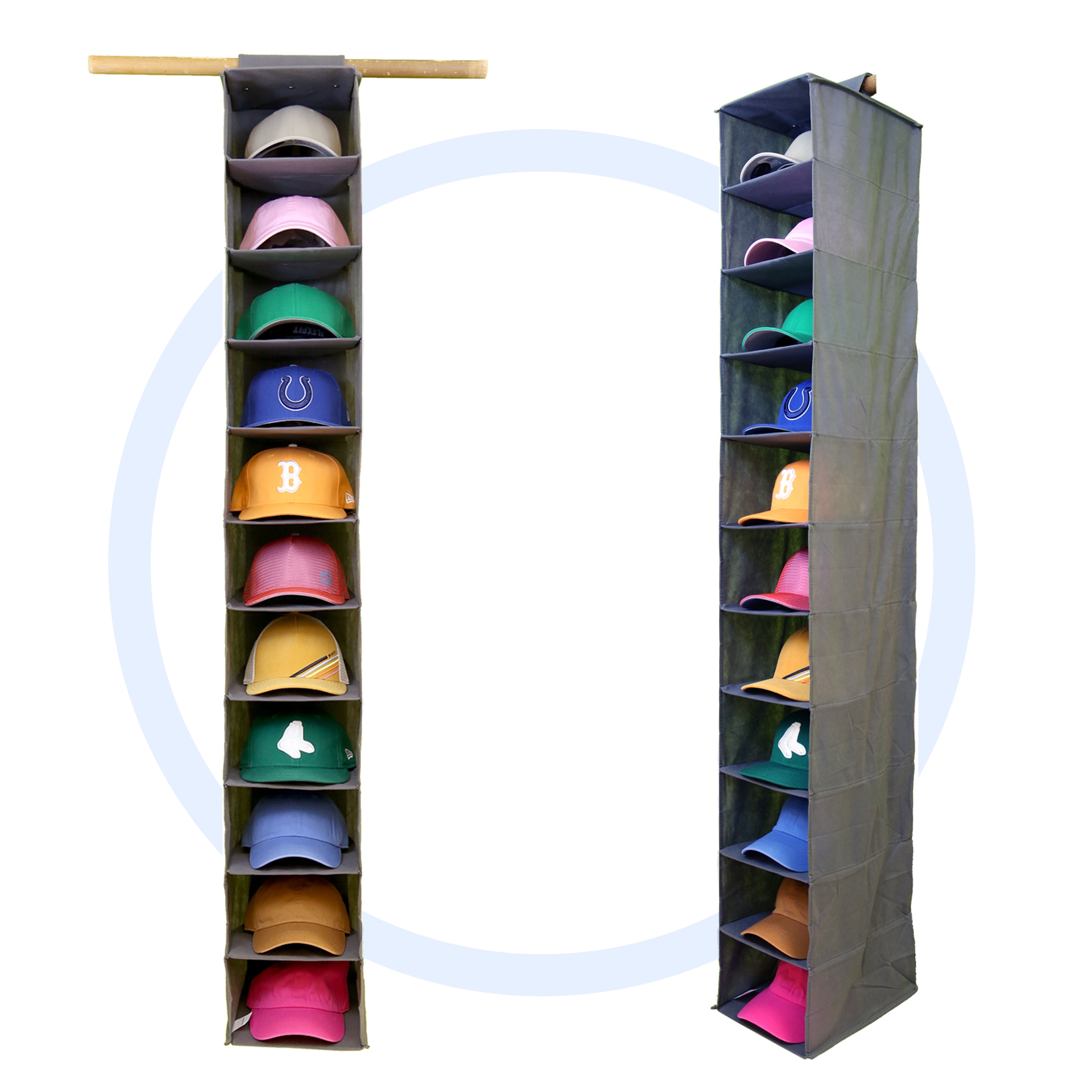 Perfect Curve 11-Pocket Closet Cap Organizer - Walmart.com