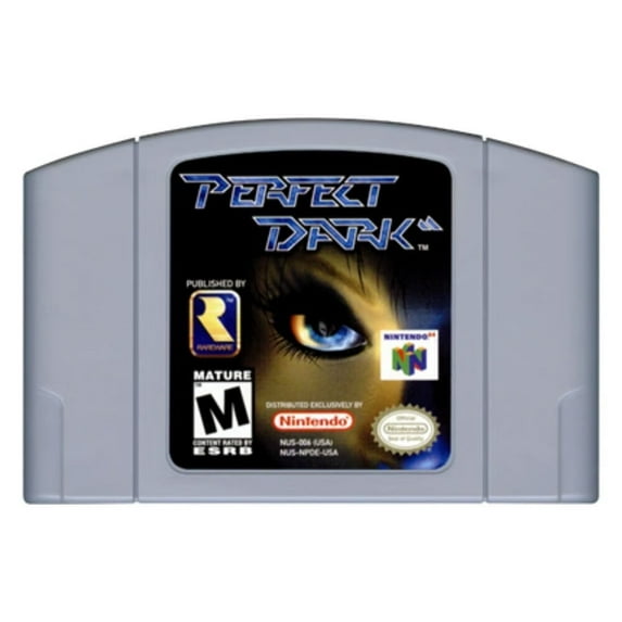 Perfect Dark - N64 Game Cartridge (US Version)