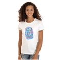 thumbnail image 1 of Perfect Day to Be Happy Inspirational Womens Fitted Plus Size Graphic Tee Brisco Brands 2X, 1 of 5
